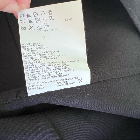 Jil Sander Women’s Tailored Knee Length Black Dress Vest - Picture 9 of 11